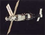 Space Station Mir, 1987, 70 Kb.